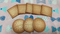 ビスケット　おいしくやけました⁉️