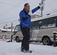 今朝は松之木で街頭活動 2025/01/31 08:58:00