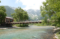 上高地閉山