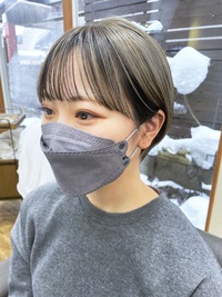 逆インナーカラー！ 2022/01/26 23:03:54