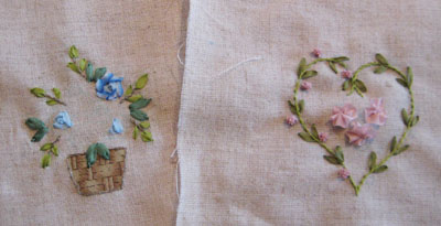 リボン刺繍教室　12月17日　開催報告