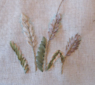 リボン刺繍教室　10月21日午前　開催報告