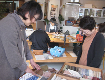 リボン刺繍教室　11月26日午前　開催報告