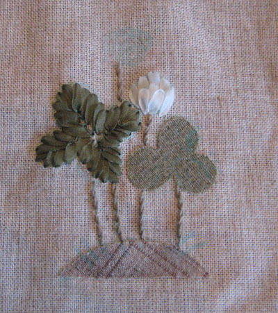 リボン刺繍教室　11月30日午後　開催報告