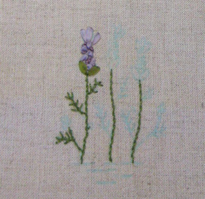 リボン刺繍教室　12月14日午後　開催報告