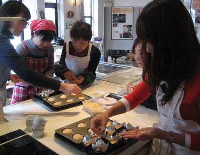 手作りパン・お菓子教室　12月3日　開催報告