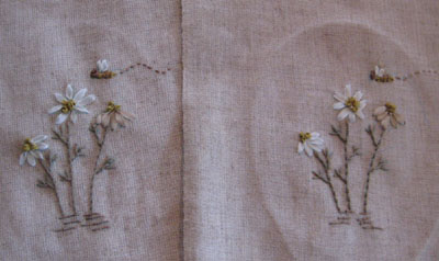 リボン刺繍教室　2月18日午前　開催報告