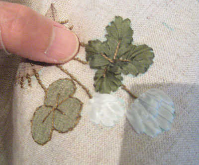 リボン刺繍教室　4月27日午後　開催報告
