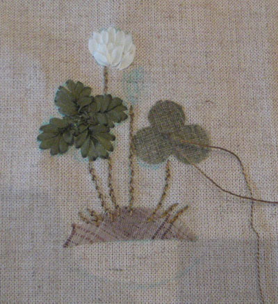 リボン刺繍・パッチワーク教室　4月27日　開催報告