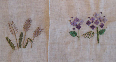 リボン刺繍教室　6月1日午後　開催報告