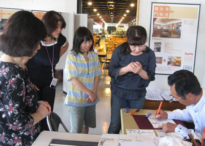 筆ペン習字教室　6月15日　開催報告