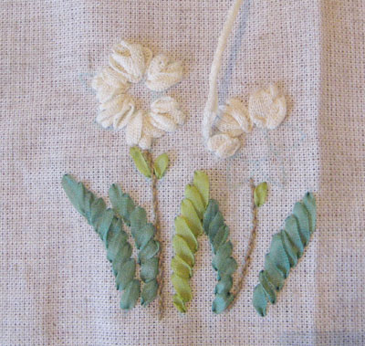 リボン刺繍教室　6月17日午前　開催報告
