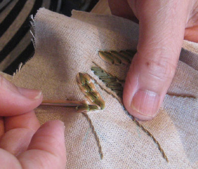 リボン刺繍教室　6月29日　開催報告