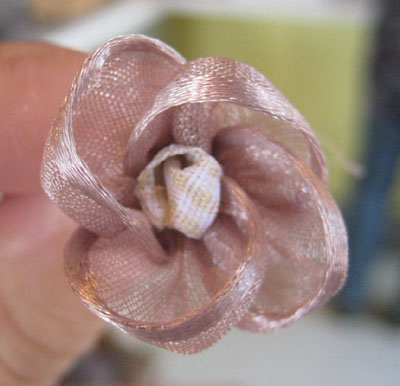 リボン刺繍教室　7月27日　開催報告