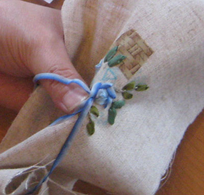 リボン刺繍教室　8月23日午前　開催報告
