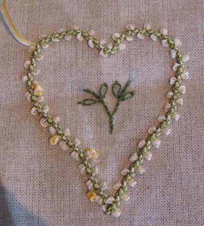 リボン刺繍教室　8月31日　開催報告