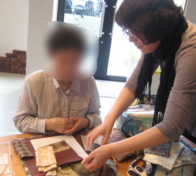 リボン刺繍教室　9月16日　開催報告