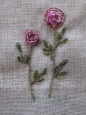 リボン刺繍教室　3月18日　開催報告