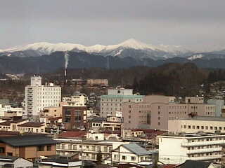 北アルプス連峰