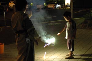 夏休み花火大会