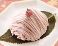 桜モンブラン