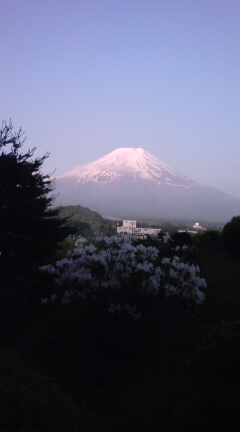 富士山見えたよ