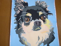 犬の絵❤