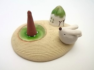 お家とうさぎ香立て
