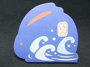 季節のうさぎ脂取紙