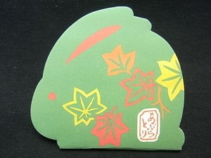 季節のうさぎ脂取紙