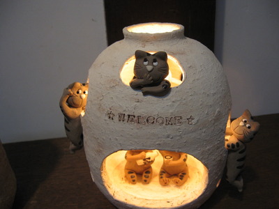 サムさんの猫あかり