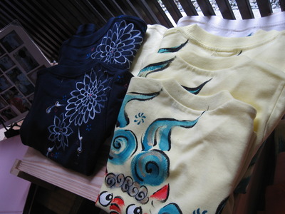 手描きＴシャツ　BOCHI＊BOCHIさん
