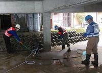 白川町の被災家屋支援活動