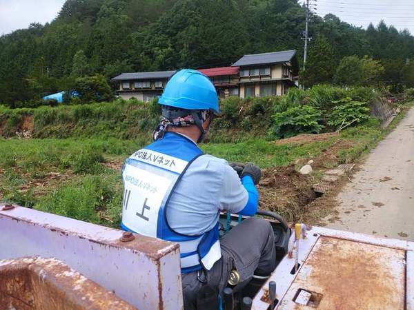 高山市朝日町災害支援活動7月15日