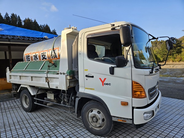 給水車運転ボランティア募集❗