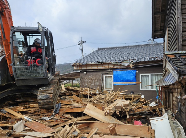 能登半島地震支援活動3月3日心が軽くなりました