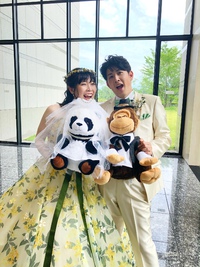 パンダとサルのWEDDING♡ 2019/06/27 18:00:00