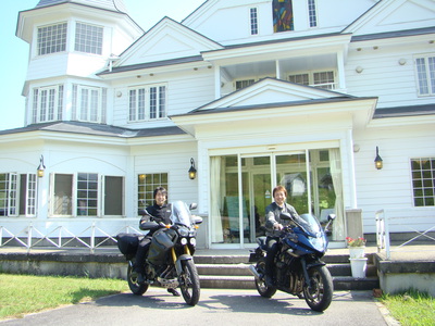 東京からバイクで♪