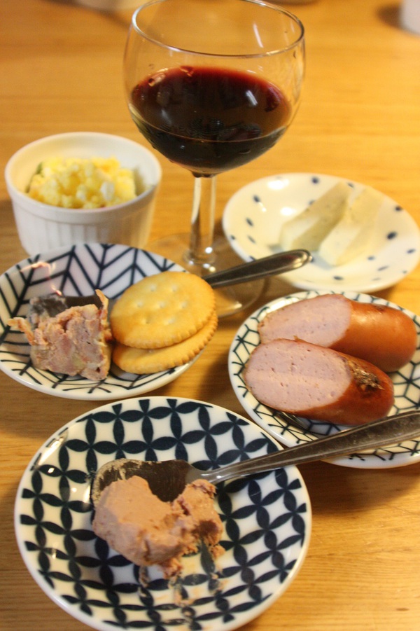 グルメの秋　ワインのお供に