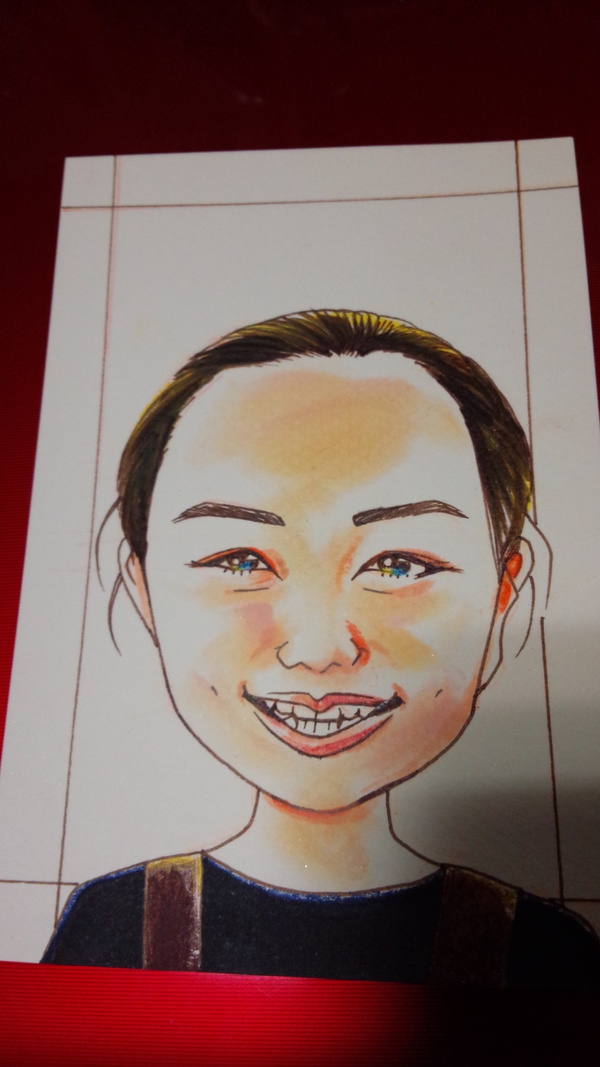 スタッフ似顔絵♪