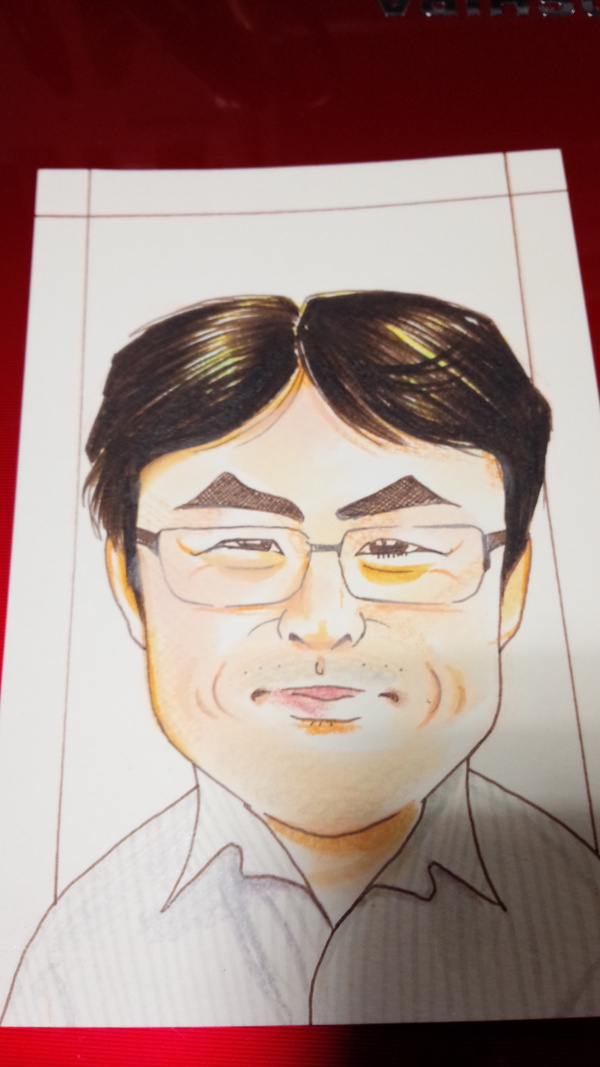 スタッフ似顔絵♪
