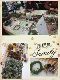 木の実いーっぱい♪お花いーっぱい♪リースワークショップ♪