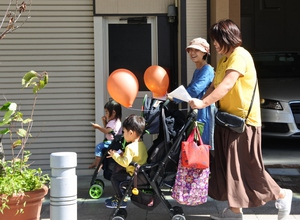 10/1「ベビーカーでまち散歩」開催しました！