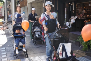 10/1「ベビーカーでまち散歩」開催しました！