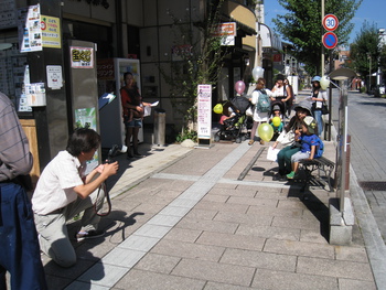 大好評！ベビーカーでまち散歩