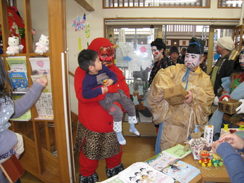 鬼が来たよ！！