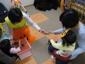 ハロウィンあそびをしました！
