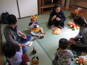 ハロウィンあそびをしました！