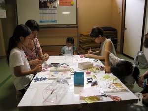 【リサイクル工作】ペットボトル提灯【寺子屋かんかこかん2019】