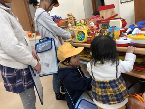 小さなお客様